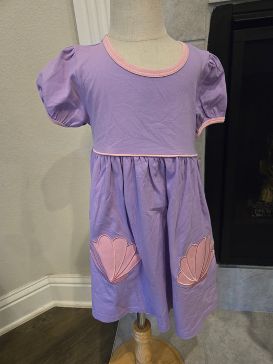 Purple and Pink Seashell Dress Scout and Holland