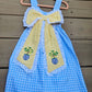 Lemon Tree Bow Dress Scout and Holland