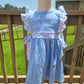 Thank Heaven for Little Girls Blue Floral Dress Scout and Holland