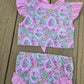 Blossom Pink Two Piece Floral Swimsuit Scout and Holland