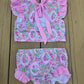 Blossom Pink Two Piece Floral Swimsuit Scout and Holland