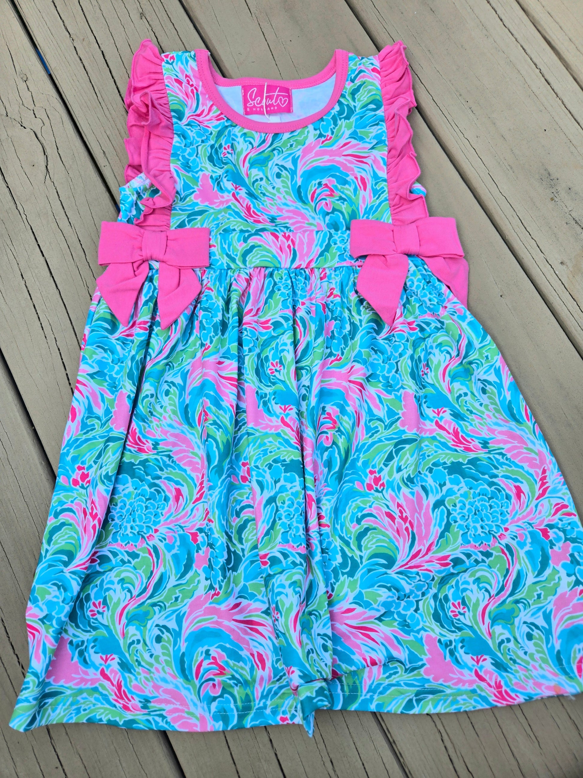 Pink Paradise Tropic Dress Scout and Holland