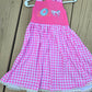 Hot Pink Gingham Princess Pumpkin Carriage Dress Scout and Holland