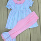 Pink Coquette Ivy Pants Set Scout and Holland