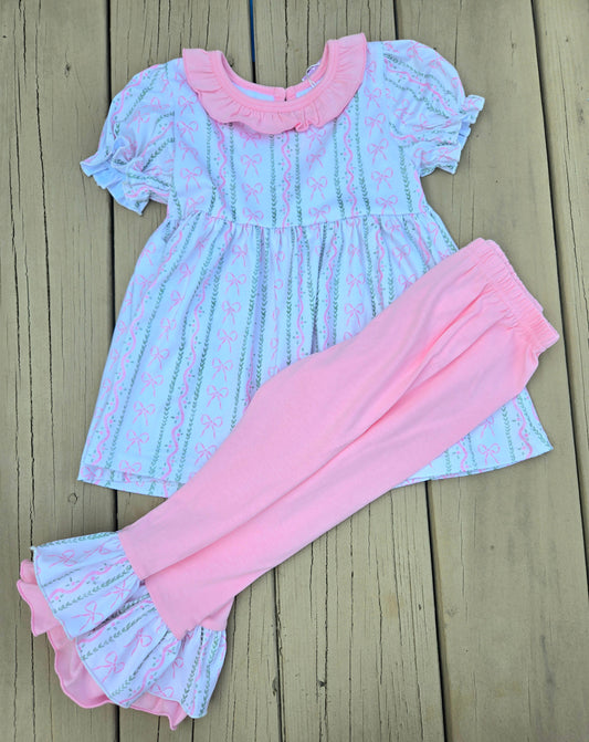 Pink Coquette Ivy Pants Set Scout and Holland