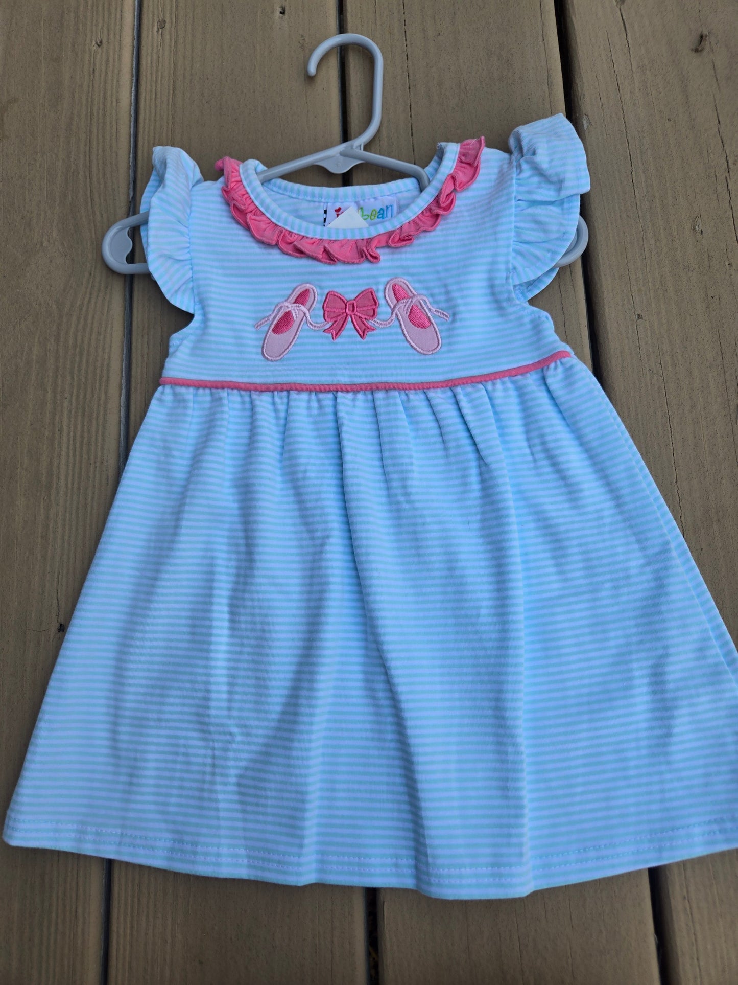 En Pointe Girl Dress Smock Candy
