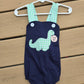 Navy Dino Applique Collection - Boy Bubble Boyis