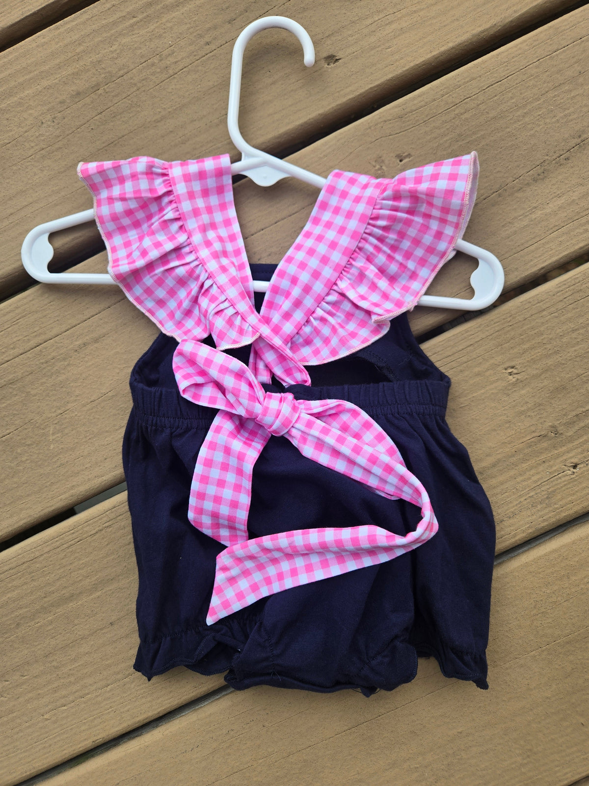 Navy Dino Applique Collection - Girl Bubble Boyis