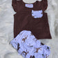 Brown Print Deer Collection - ETA August Boyis