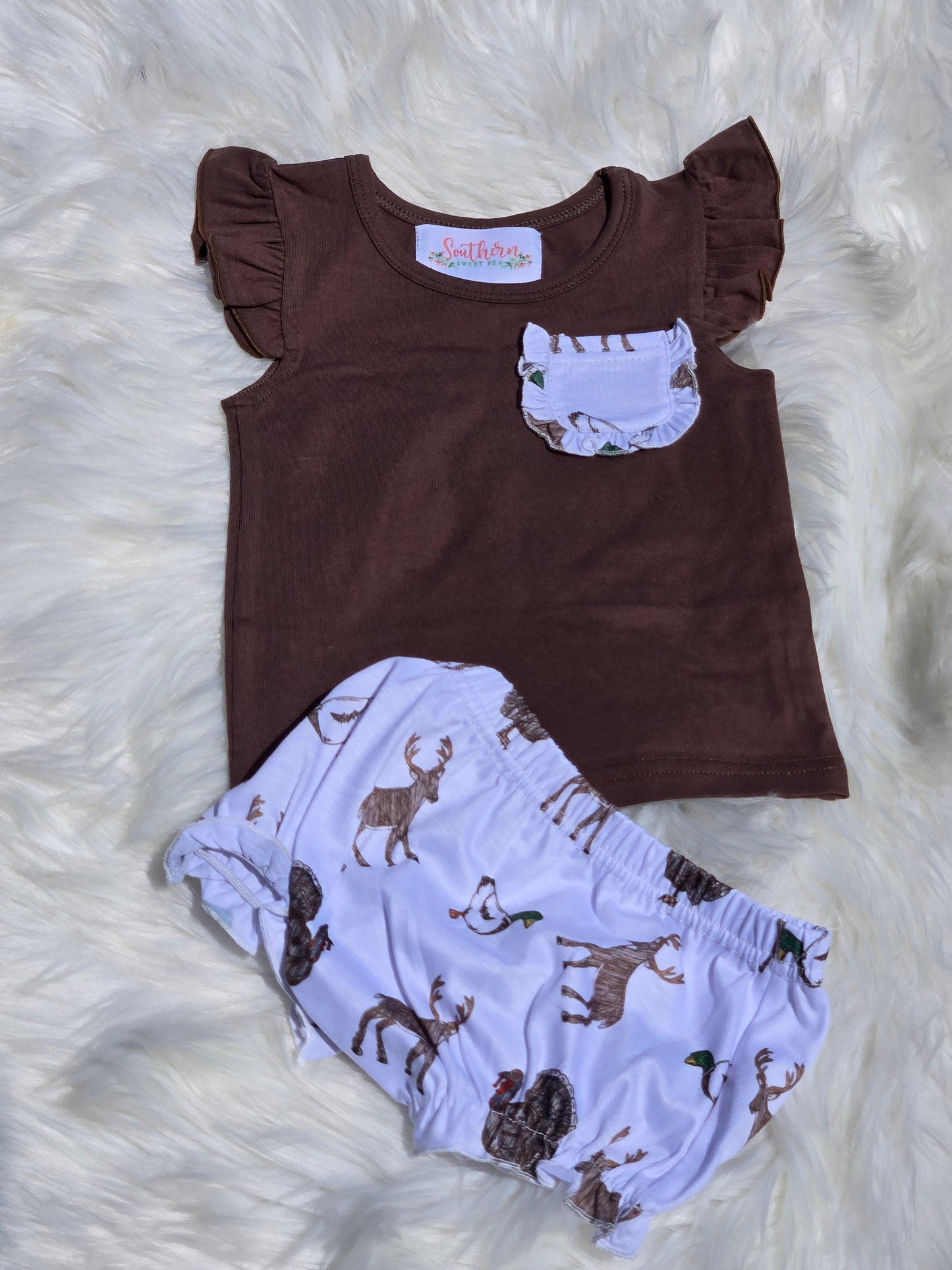 Brown Print Deer Collection - ETA August Boyis