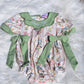 Daddy's Girl Green Duck Floral Bow Bubble Simply21