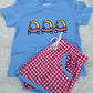 Little Red Wagon Collection- Boy Short Set Boyis