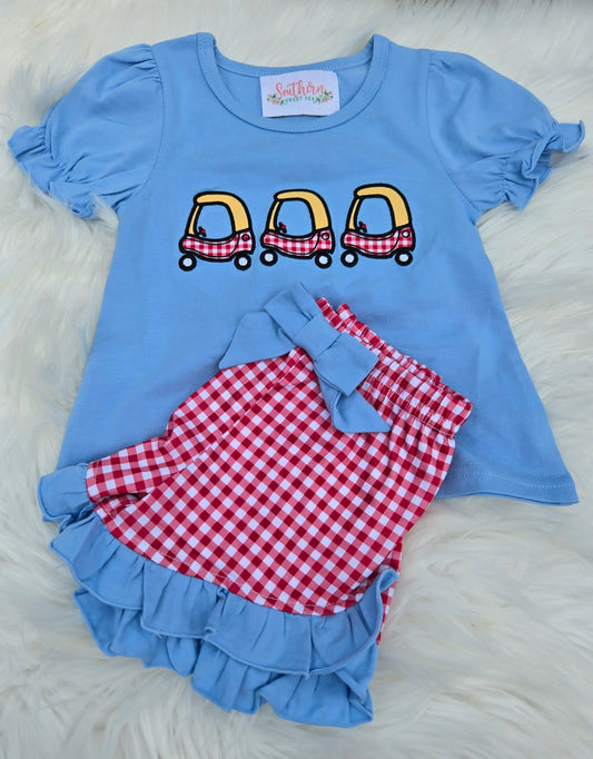 Little Red Wagon Collection Girl Shorts Set Boyis