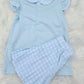 Blue Active Ruffle Skort Set Honeydew