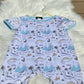 Brachiosaurus Boy Print Romper Clover Cottage
