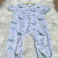 Dino-Mite Boy Print Romper Clover Cottage