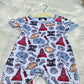 Toolbox Boy Print Romper Clover Cottage