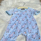 Silly Goose Boy Print Romper Clover Cottage
