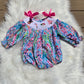 Handsmocked Christmas Paradise Bubble Ambabie