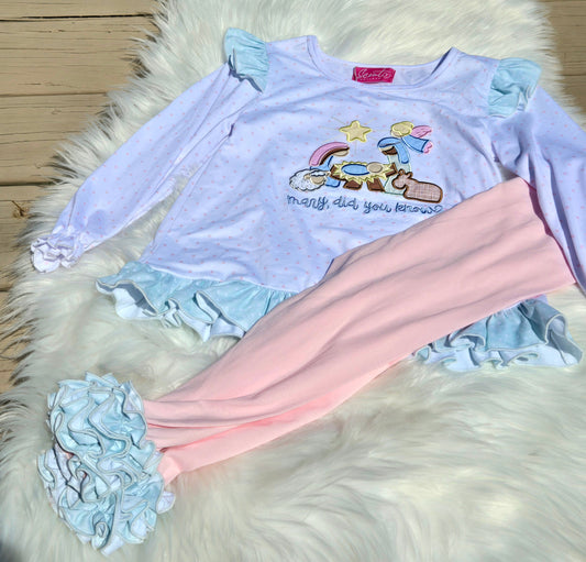 Mary, Did you Know? Pants Set Scout and Holland