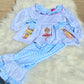 Blue Polka Dot Nutcracker Pants Set Scout and Holland