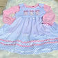 Pink Christmas Tree Jumper Dress Scout and Holland