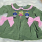 Dark green nutcracker bow dress Honeydew