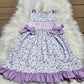 I Love Daddy Purple Floral Dress Rylee Faith