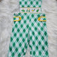 Spring Golf Embroidered Baby Boys Smocked Romper Rylee Faith