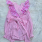 Icky Sticky Bubblegum Romper Three Sisters and a Kid