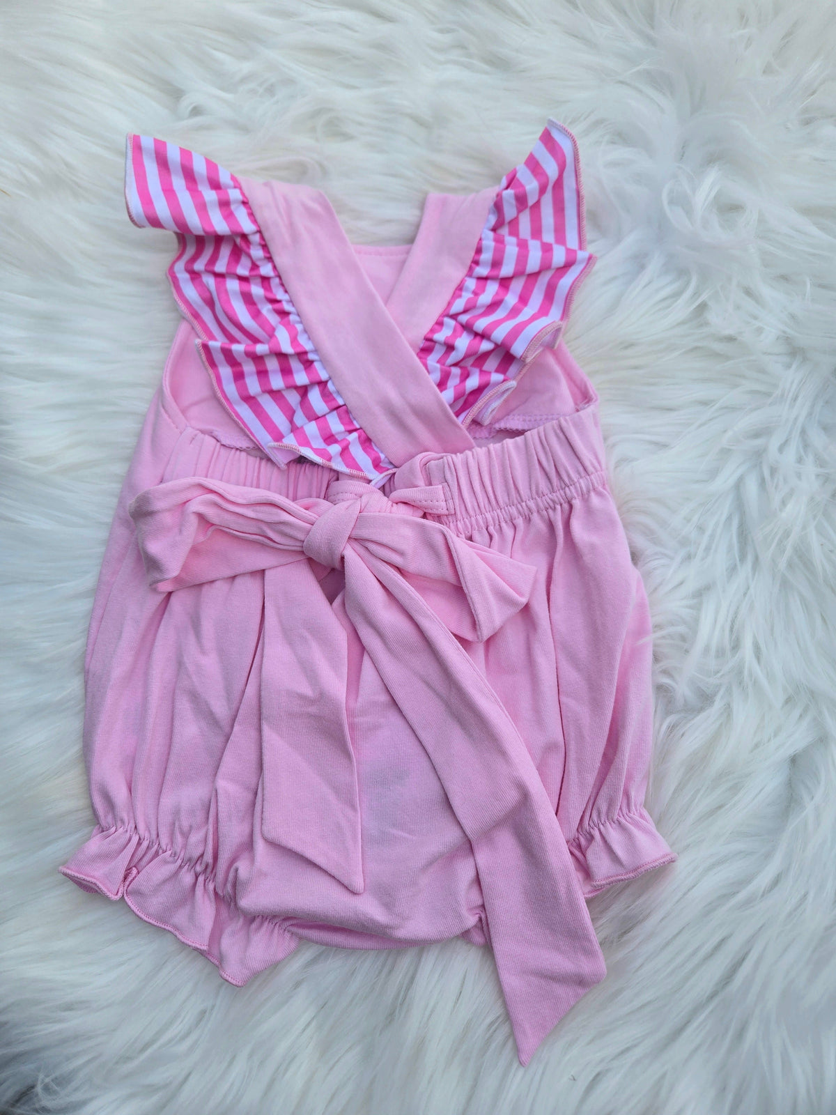 Icky Sticky Bubblegum Romper Three Sisters and a Kid