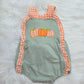 Green Pumpkin Applique Collection Girl Bubble Boyis