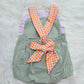 Green Pumpkin Applique Collection Girl Bubble Boyis