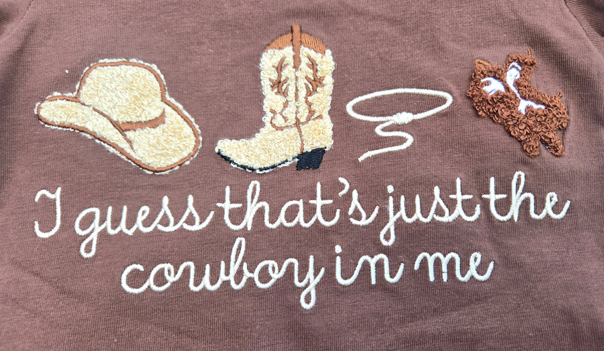 Guess thats just the cowboy in me Collection Sweet Haven Boutique