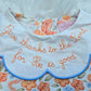 Give Thanks To the Lord for He is Good Embroidery Collection - Girl Dress Sweet Haven Boutique