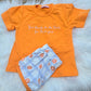 Give Thanks To the Lord for He is Good Embroidery Collection - Boy Shorts Set Sweet Haven Boutique