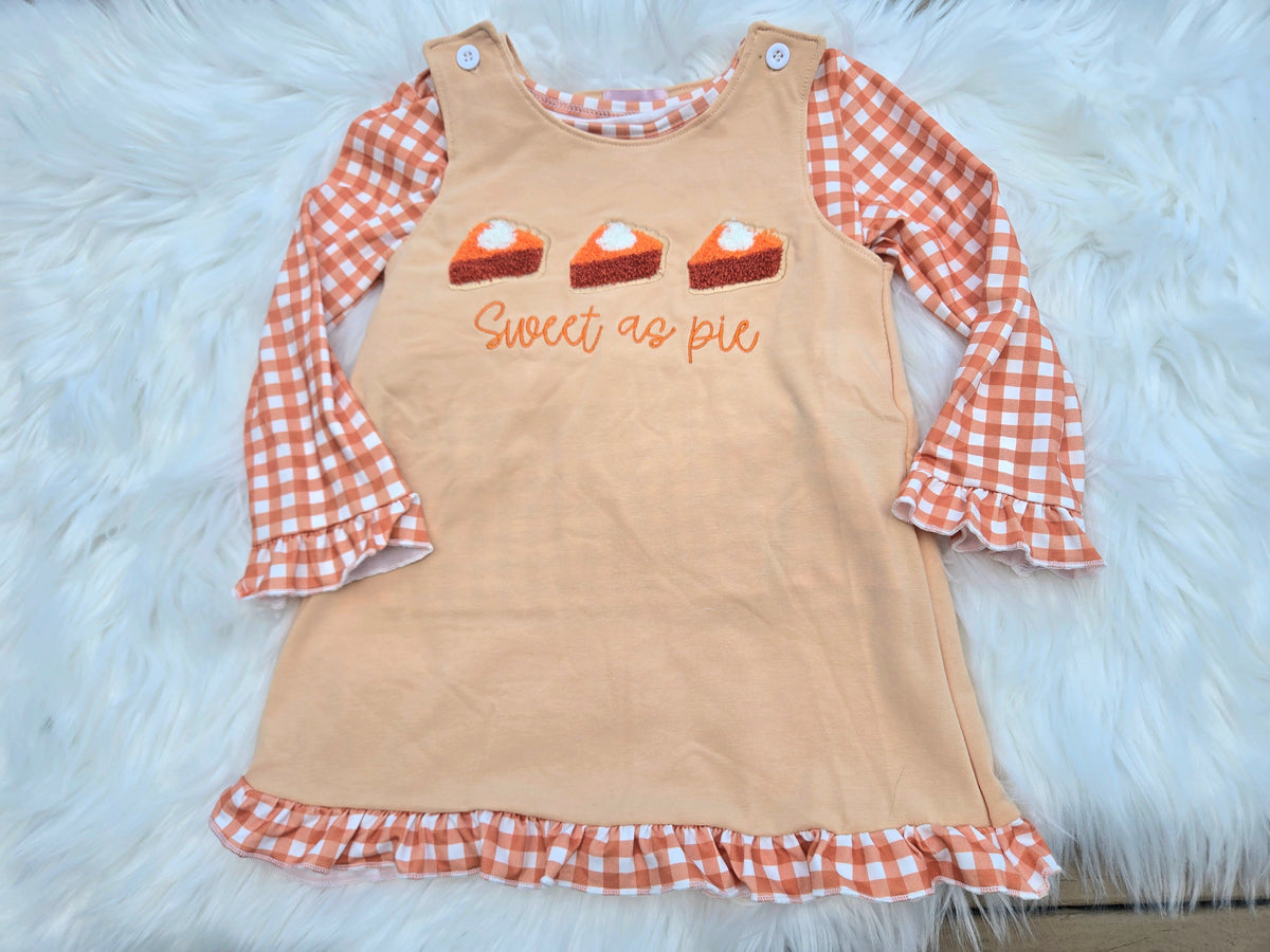 Sweet As Pie French Knot Collection - Girl 3 Pc Bloomer Set Sweet Haven Boutique