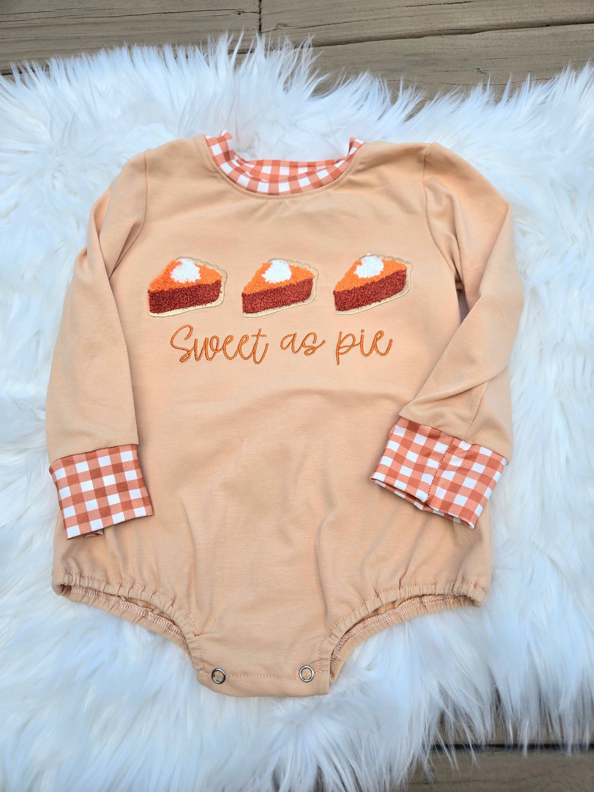 Sweet As Pie French Knot Collection - Boy Pants Set Sweet Haven Boutique