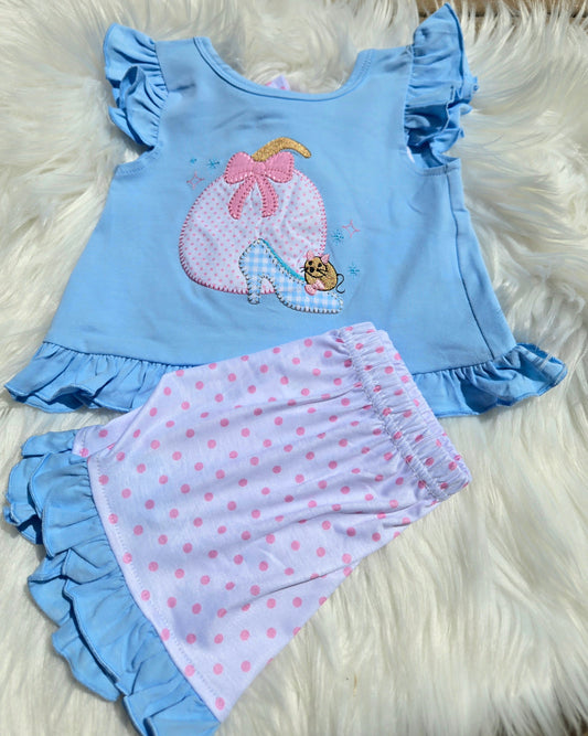 Magical Pumpkins Collection Girl Shorts Set Boyis
