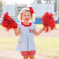 Take Me Out To The Ball Game Pleat Bloomer Set Smock Candy