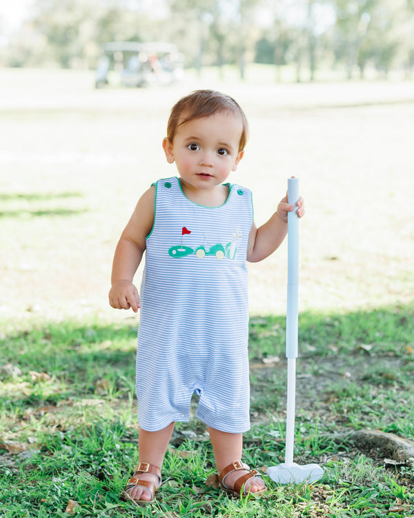 Gone Golfing Boy Jonjon Smock Candy