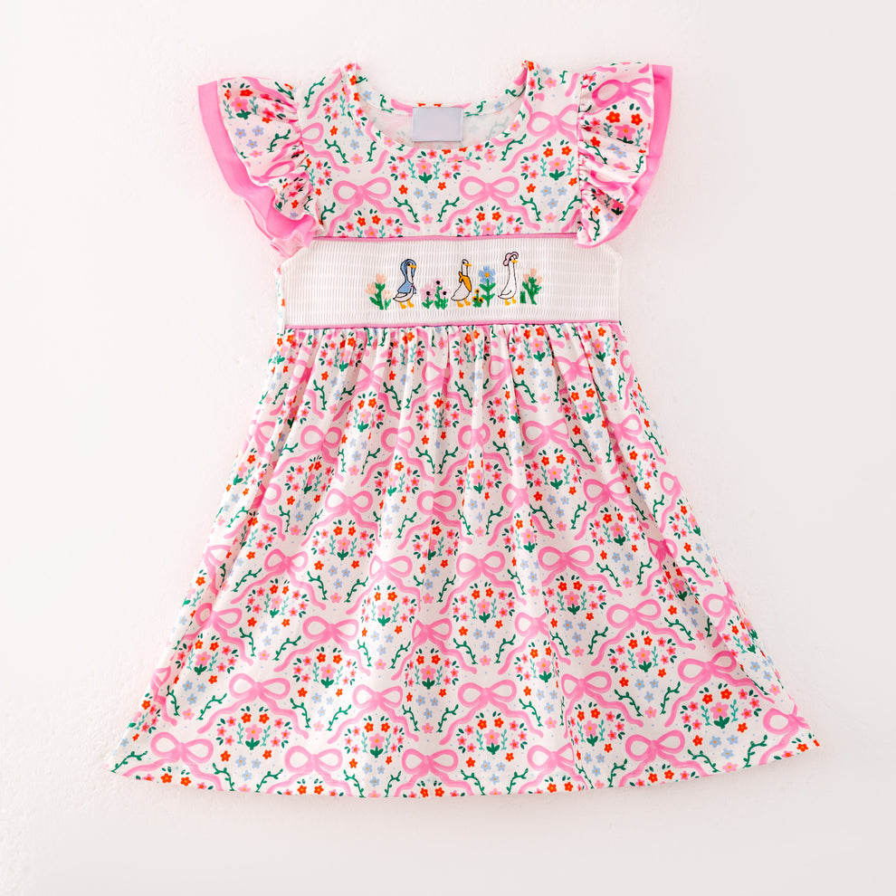 Floral Geese Dress - eta late August Auraquise