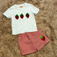 Strawberry French Knot Short Set Playtime Couture