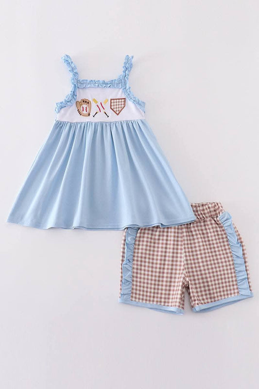 Baseball Girl Set Honeydew