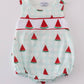 Red Embroidery Watermelon Smocked Boy Romper Honeydew
