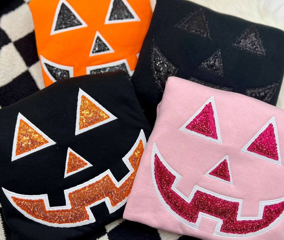 Jack O Lantern Black on Black southernsweetpea