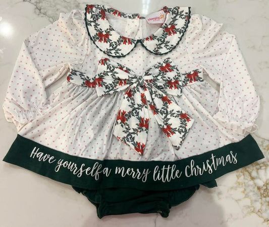 Have Yourself a Merry Little Christmas Romper Simply21