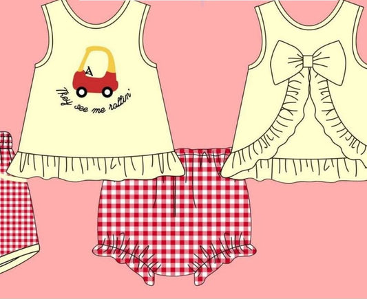 They See Me Rollin Girl Set Three Sisters and a Kid