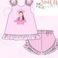 Icky Sticky Bubblegum Girl Set Three Sisters and a Kid