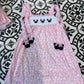Pink Character Gingham Dress Honeydew